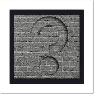 Question Mark Posters and Art